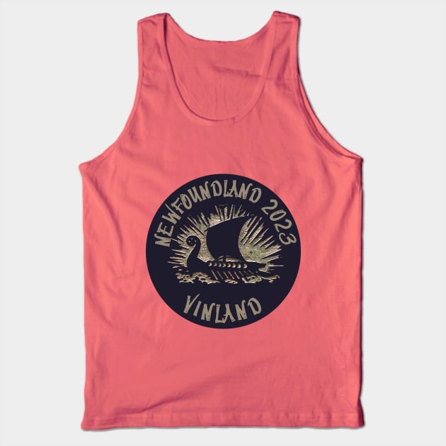 Newfoundland Viking T-shirt 2023 Tank Top by SailorsDelight